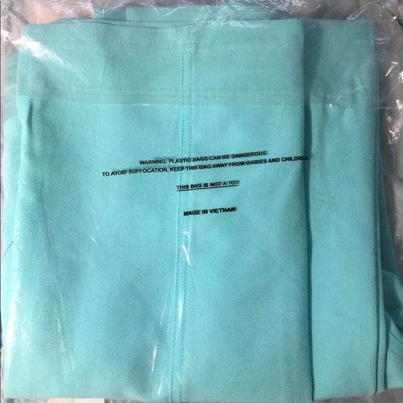 FIGS BNWT Women's Kade Fresh Aqua Scrub Bottoms XS - Picture 5 of 5